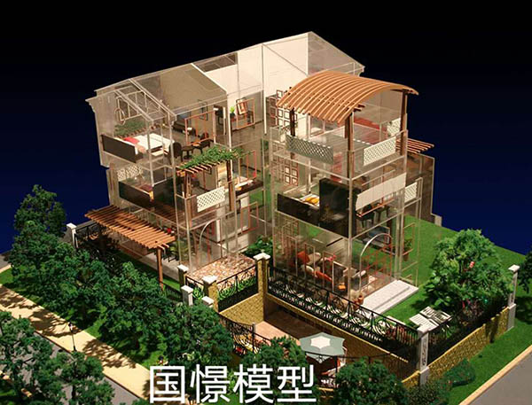 玉树建筑模型